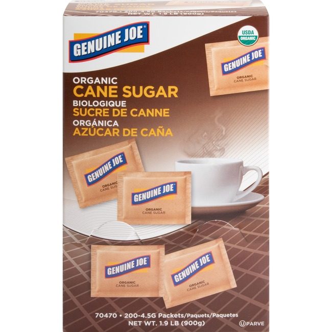 Genuine Joe Sugar Turbinado Brwn GJO70470