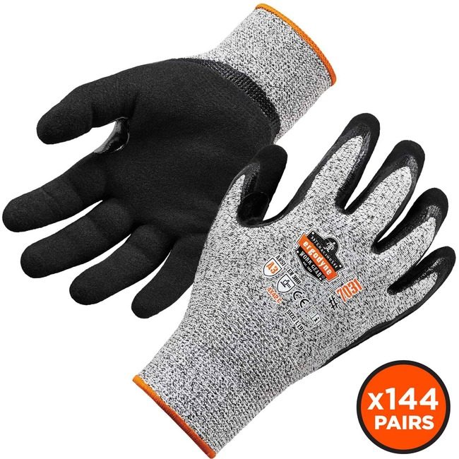 Ergodyne Gloves Coated Cr A3 2X Gray EGO17886