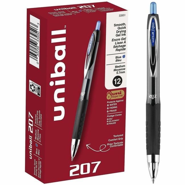 Mitsubishi Pencil Co. / uni-ball Pen Gel 207 Retrct 0.7MM Be UBC33951