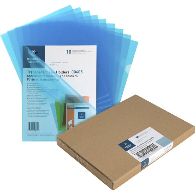 Business Source Folder File Letter Trnsprnt Be BSN00605BX