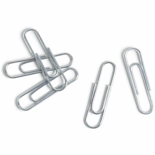 U Brands Clips Paper Medium Slv 1000 Pack UBR3684U0624