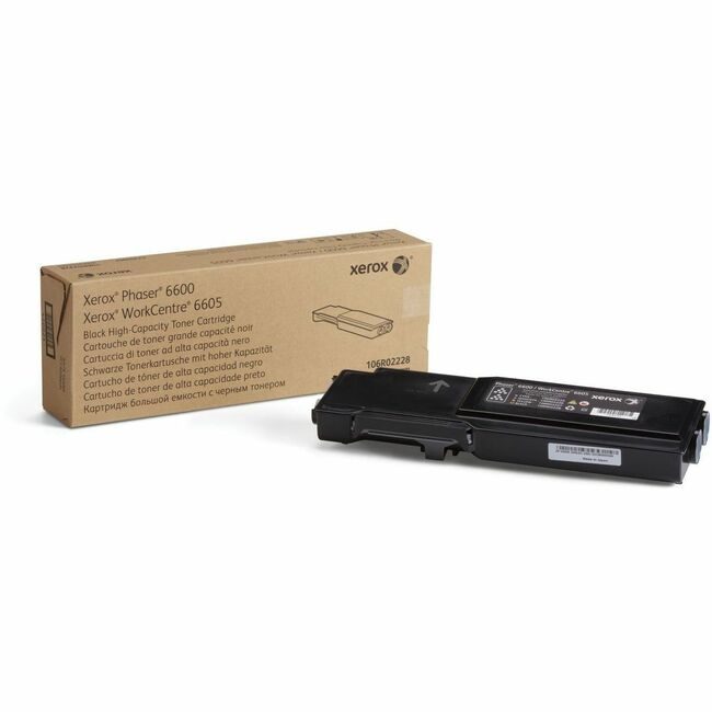 Xerox Corporation Crtdg PH6600 WC6605 Black 8K XER106R02228