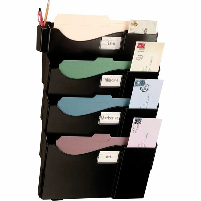 Officemate File Wall 4 POCKETS OIC21724