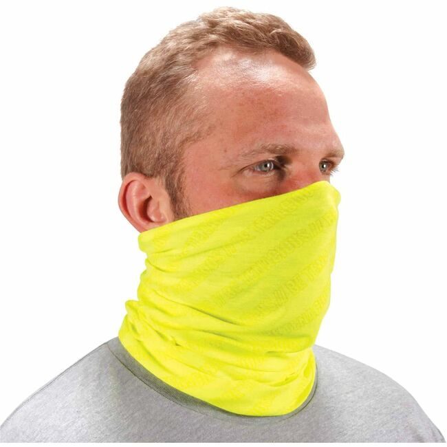 Ergodyne Gaiter Neck Hi-Vis Lime EGO42108