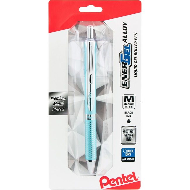 Pentel of America Pen Gel Alloy Medium Aq PENBL407LSBPA