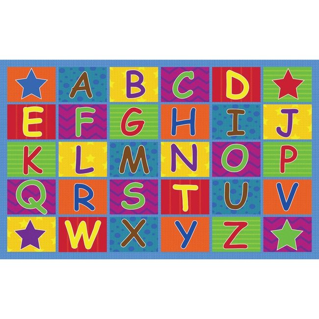 Flagship Carpets Rug Alphabet CHEERFUL76X12 FCIFE334-44A