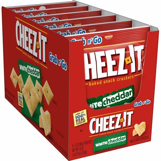 Kellanova Kellogg's Cracker Cheddr White Cheezit KEB31533
