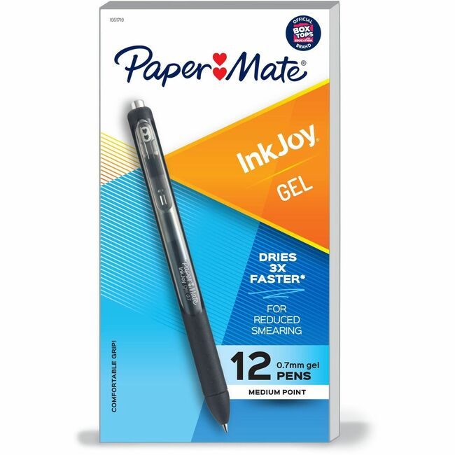 Newell Brands Paper Mate Pen Gel Inkjoy 0.7MM Black PAP1951719A