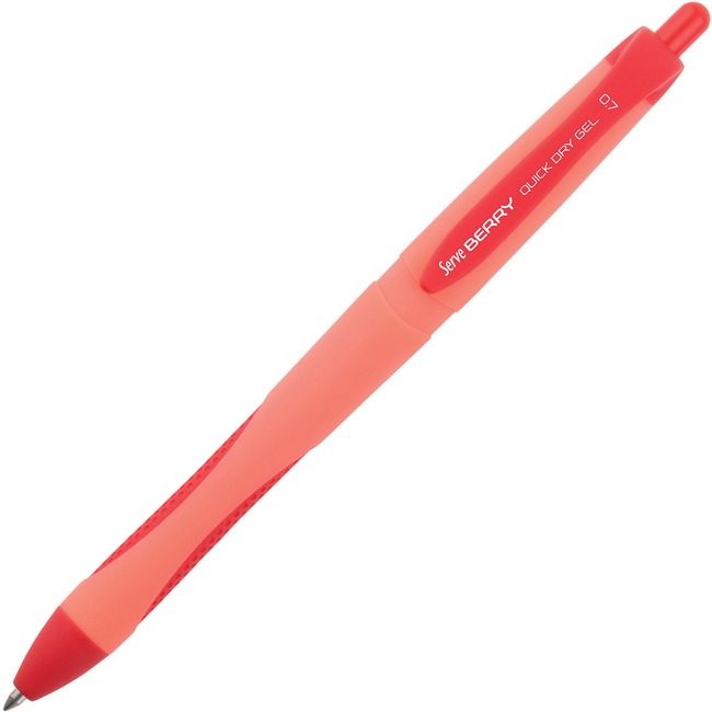 So-Mine Gel Pen Quick Dry Red SRVBRGEL0712KRM