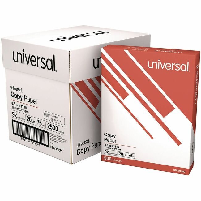 Universal Office Products Paper XERO20#LTR WE5RM/CN UNV11289