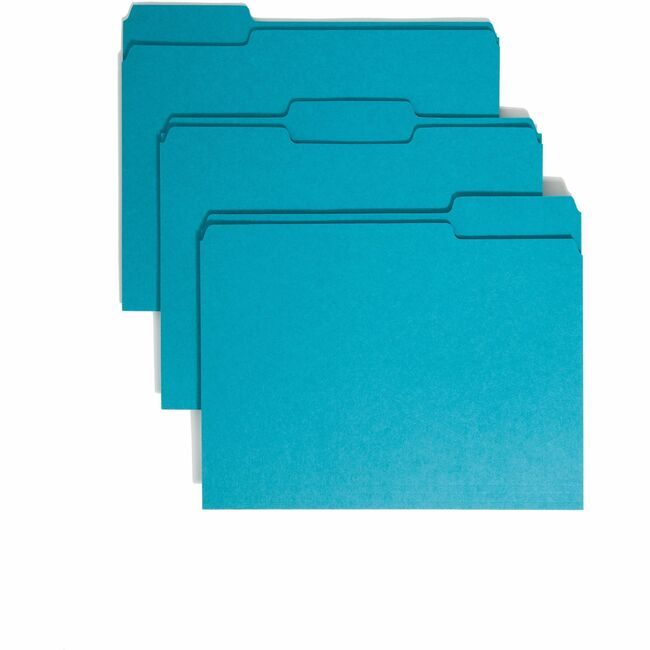 Smead Manufacturing Co. Folder File Letter 1/3 Teal SMD13143