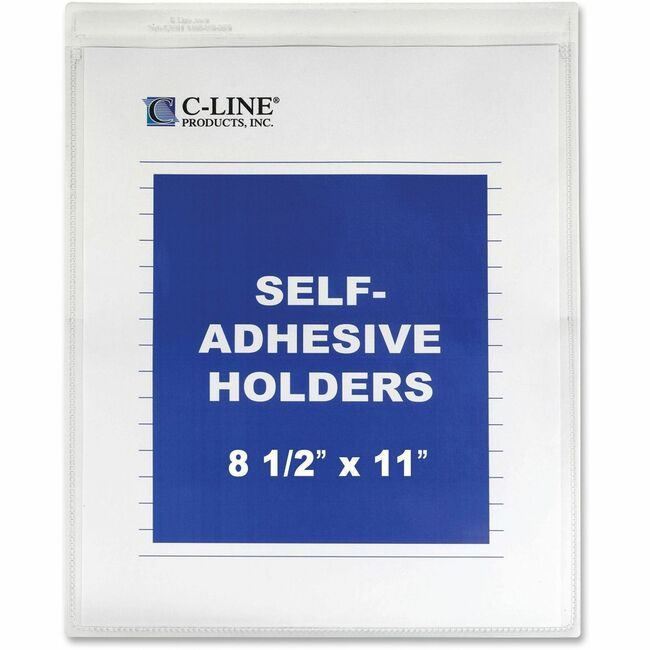C-Line Products Holder Shopticket Adhs 9X12 CLI70912