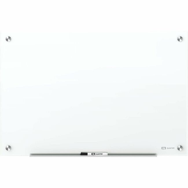 ACCO Brands Quartet Board Glass 8X4 Frameless QRTG29648W
