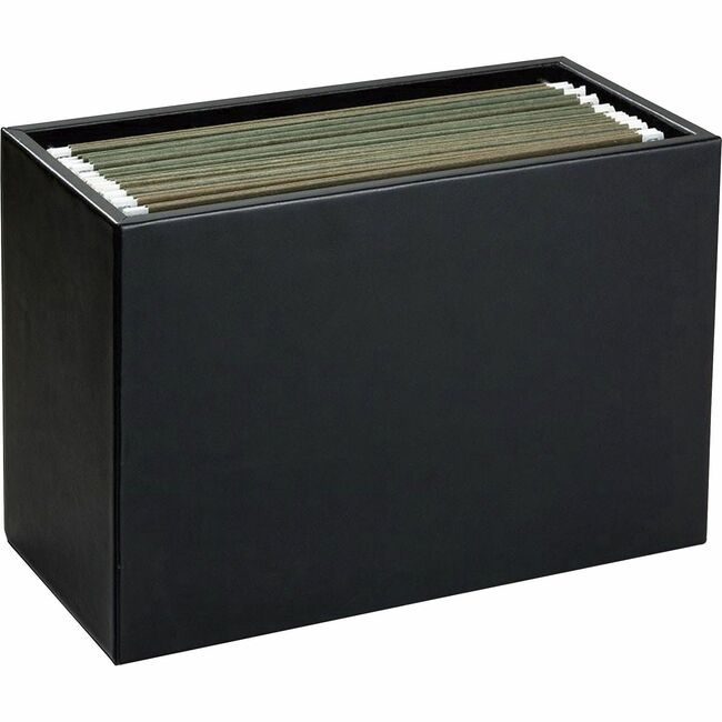 Dacasso Hanging Box Lthr Black DACA1093