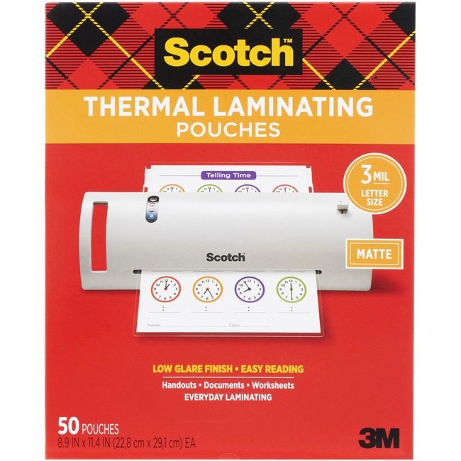 3M Company Thermal Laminating Pouch MMMTP385450M