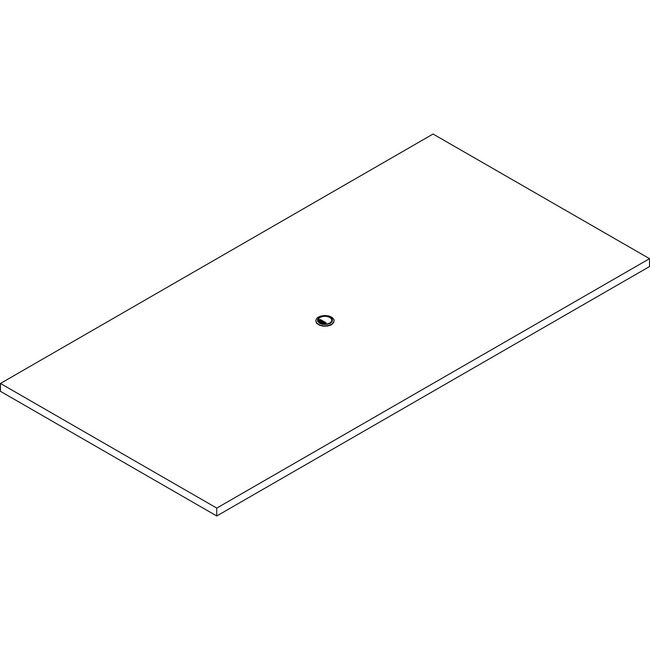 Lorell Top Conf Rctngl 48X96 Es LLRPRC4896ES