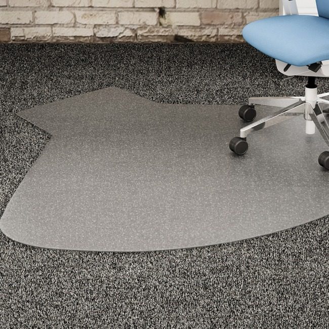 Lorell Chair Mat 48"X60" L Workstn LLR69156