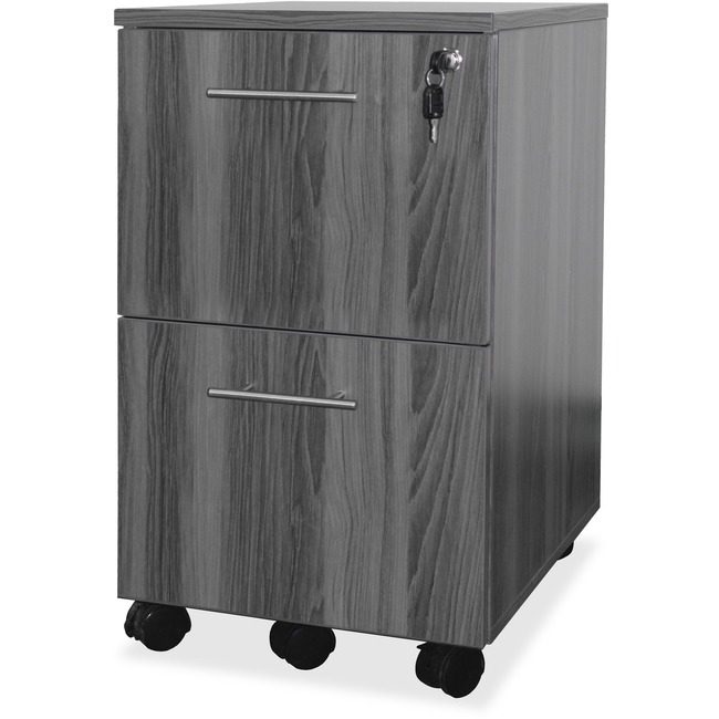 Safco Products Mayline Pedestal Mobile F/F MLNMNFFLGS