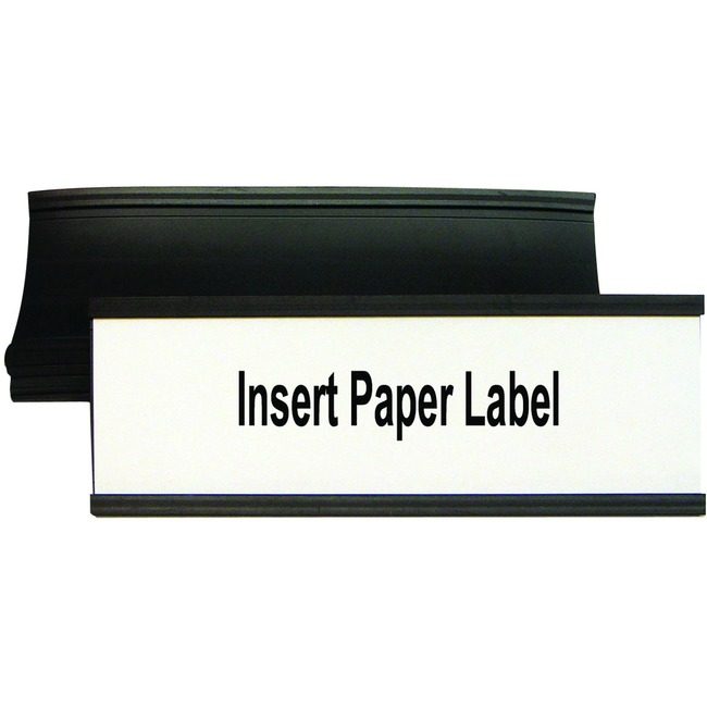 Bi-silque / MasterVision Magnet 6X2 Data Cd 10 Black BVCFM2633