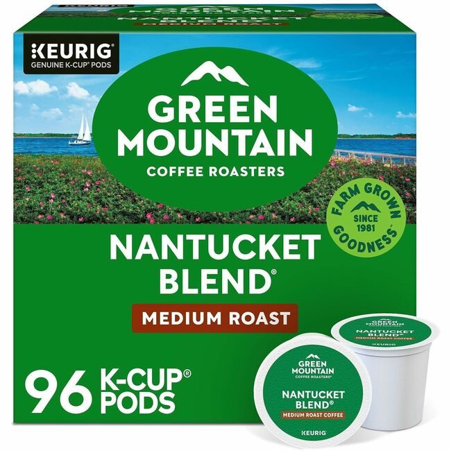 Keurig Dr Pepper / Green Mountain Coffee Roasters Kcup Nantucketblend 24BX GMT6663CT