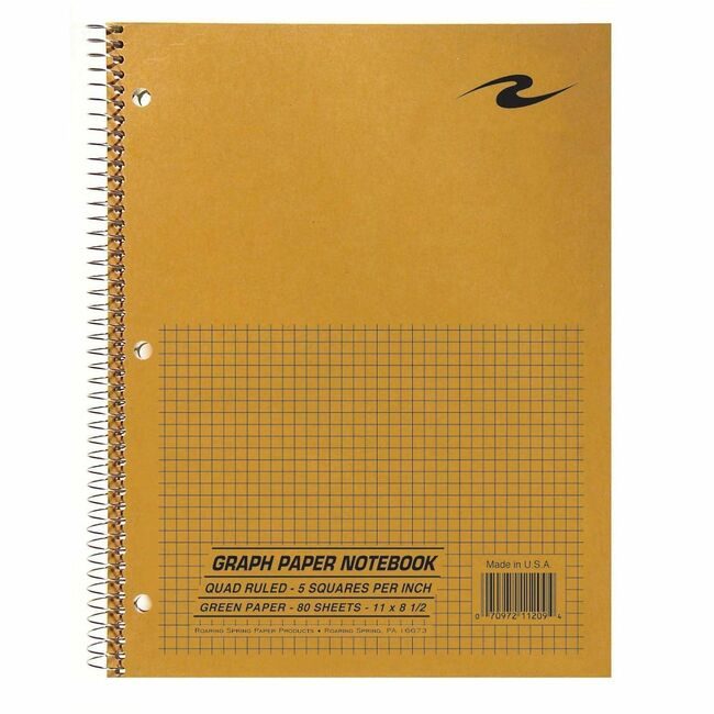 Roaring Spring Paper Products Book Wirebnd Quald Rld ROA11209CT
