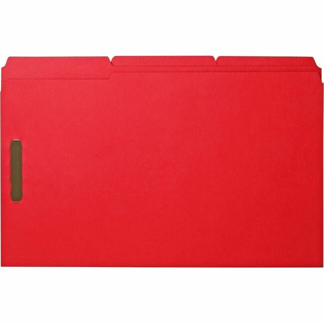 Business Source Folder File Fastenr Legal Red BSN17221