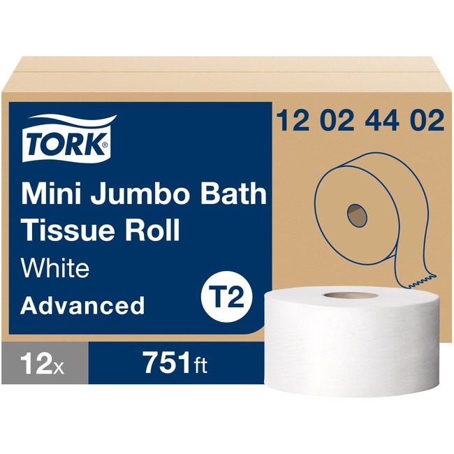 Essity Tork Tissue Mini Refill 2PLY White TRK12024402