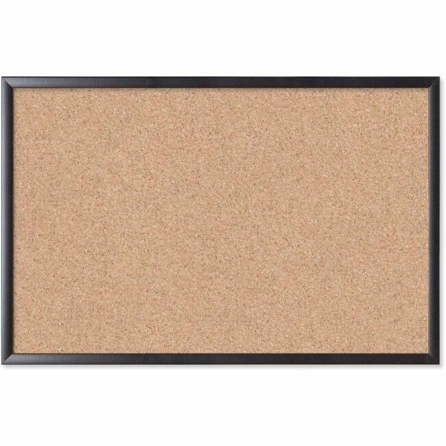 U Brands Board Cork 36X24 Blk Wd Frm UBR301U0001