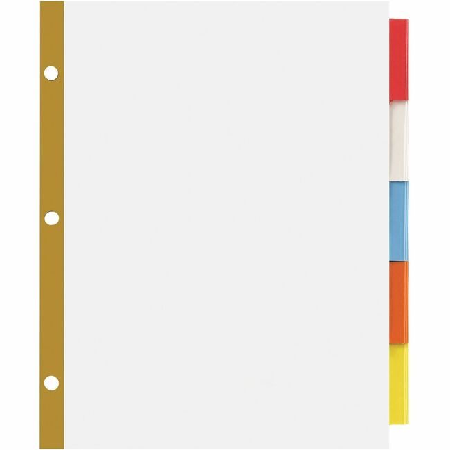 Varies / verify SKU SKU-LEVEL VERIFICATION REQUIRED Dividertabs Whtppr 5 Multi NSN7050459