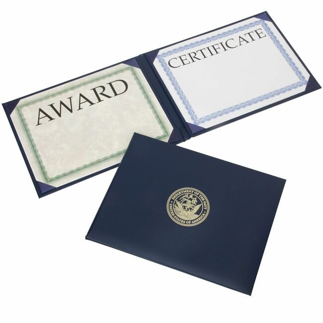Varies / verify SKU SKU-LEVEL VERIFICATION REQUIRED Binder Awrd Gdnavy Land Blu NSN7141363