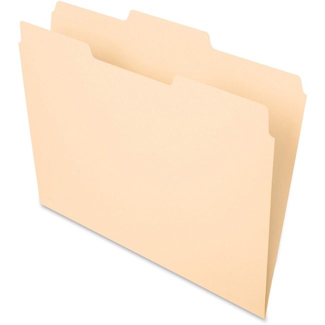 Pendaflex Folder Letter 11PT 1/3-2 Single PFX752132