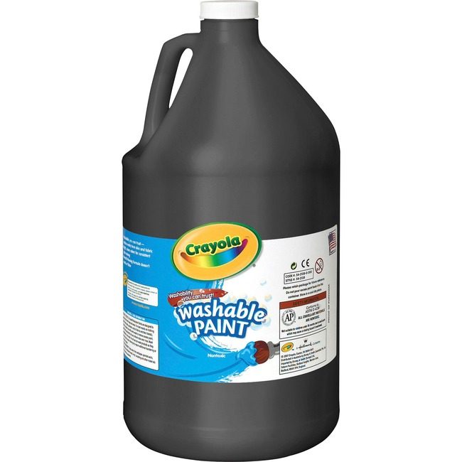 Crayola LLC Paint Wshble 128OZ Black CYO542128051