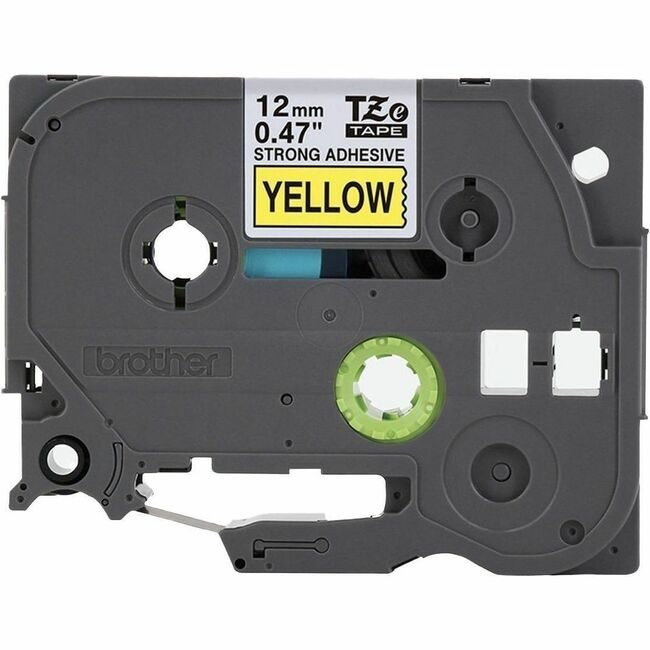 Brother International Tape Indust 1/2"-BK/YW BRTTZES631
