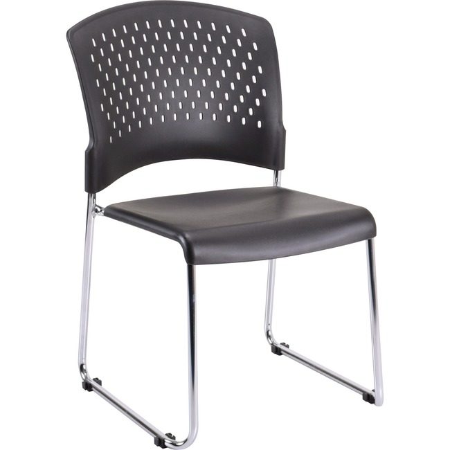 Eurotech Seating Chair Stack Black EUTS4000BLACK