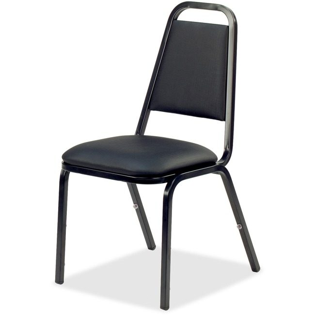 Lorell Chair Stack Vinyl Uphl 4/CT LLR62512