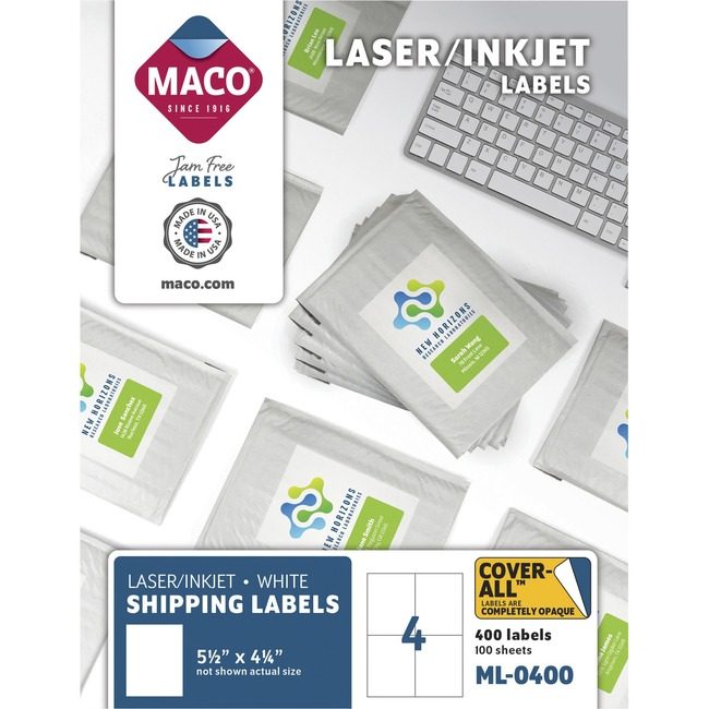 Chartpak, Inc. Maco Label Lsr 5.5X4.25 We MACML-0400
