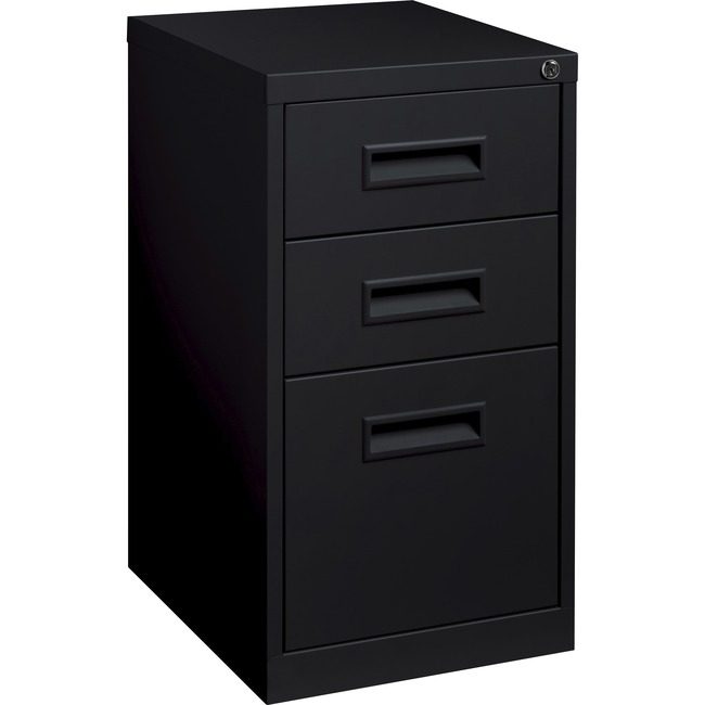 Lorell Pedestal Mbl B/B/F Black 19"W LLR67745