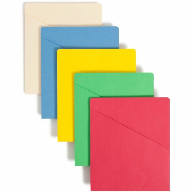 Smead Manufacturing Co. Jacket File Expndng Letter Assorted SMD75425