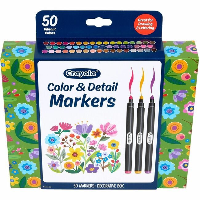 Crayola LLC Marker Clr/Detail 50 Count CYO586751