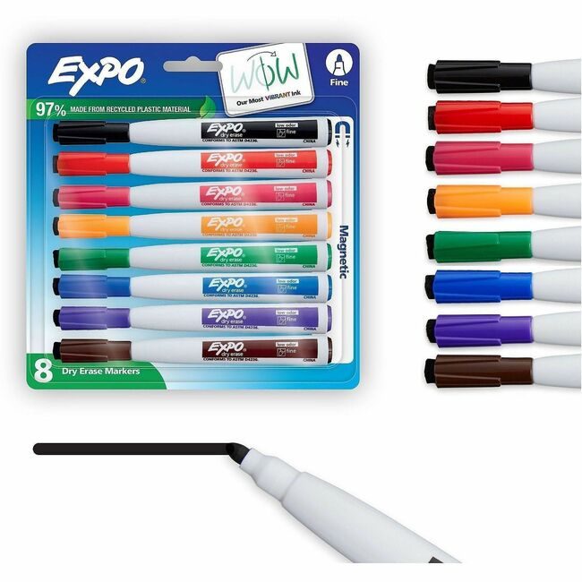 Sharpie / Expo / Prismacolor / Sanford Newell Brands / Sanford Sharpie / Expo / Prismacolor / Marker Dryers Magn Fine 8 Pack SAN1944748A