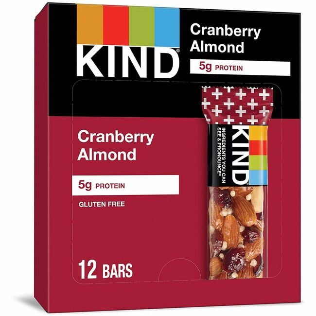 KIND LLC Bar Almond&Antiox Cranberry KND17211