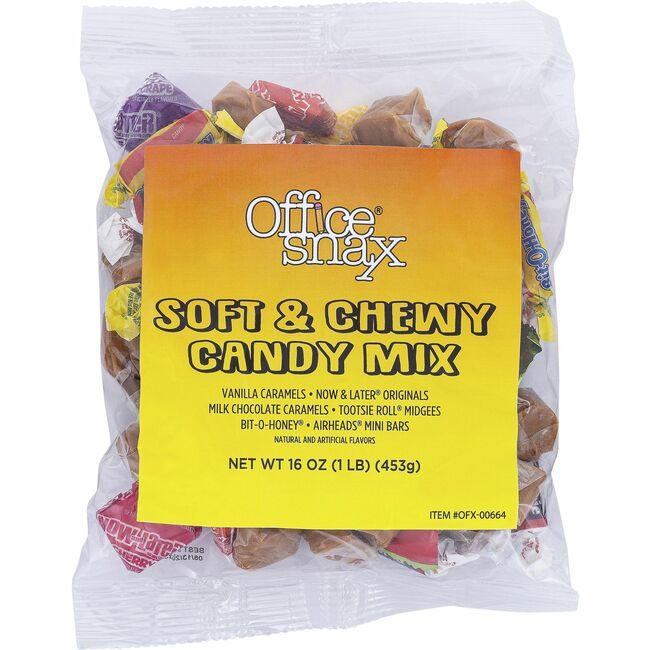 Office Snax Candy Softchewy 16OZ OFX00664