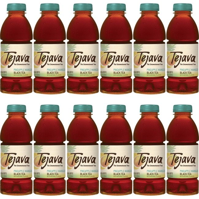 Crystal Geyser Water Company Tejava Tea Pineap Unsw 16.9OZ CWG40318