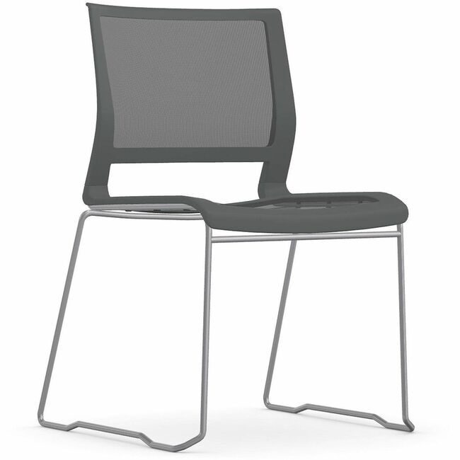 9to5 Seating Chair Stack Armless Mesh Gray NTF1080GTCFP14