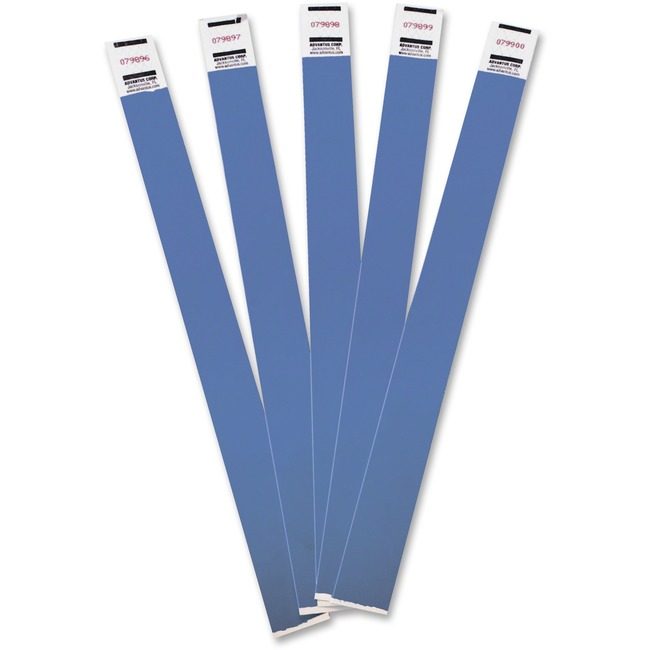 Advantus Corporation Lanyards WRIST BAND100 Be AVT75442