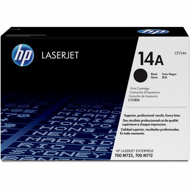 HP Inc. / Hewlett-Packard Crtdg LJ 14A Black HEWCF214A