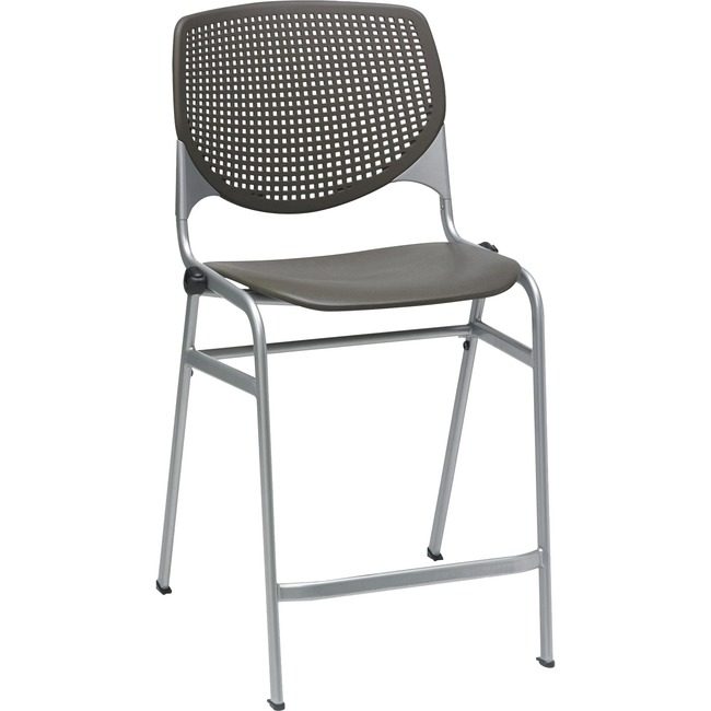 KFI Seating Stool Counter Brownstone KFICT2300BKP18