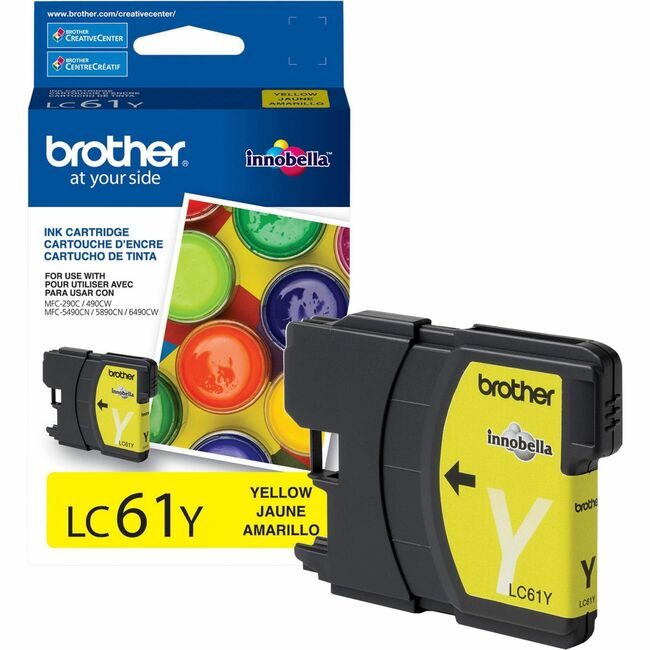 Brother International Cartridge Ink Yw BRTLC61Y