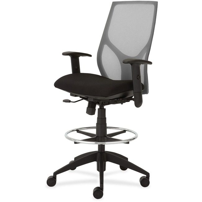 9to5 Seating Low Stool W/ Blk Seat Adj NTF1468Y1A8M201