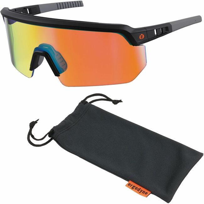 Ergodyne Glasses Safety Afas Orn Black EGO55010